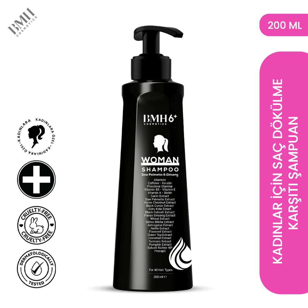 BMH6+KADIN Saç Dökülme Karşıtı Şampuan