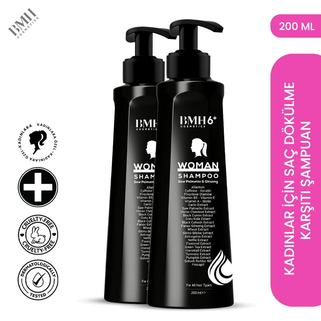 BMH6+KADIN Saç Dökülme Karşıtı Şampuan x2 ADET