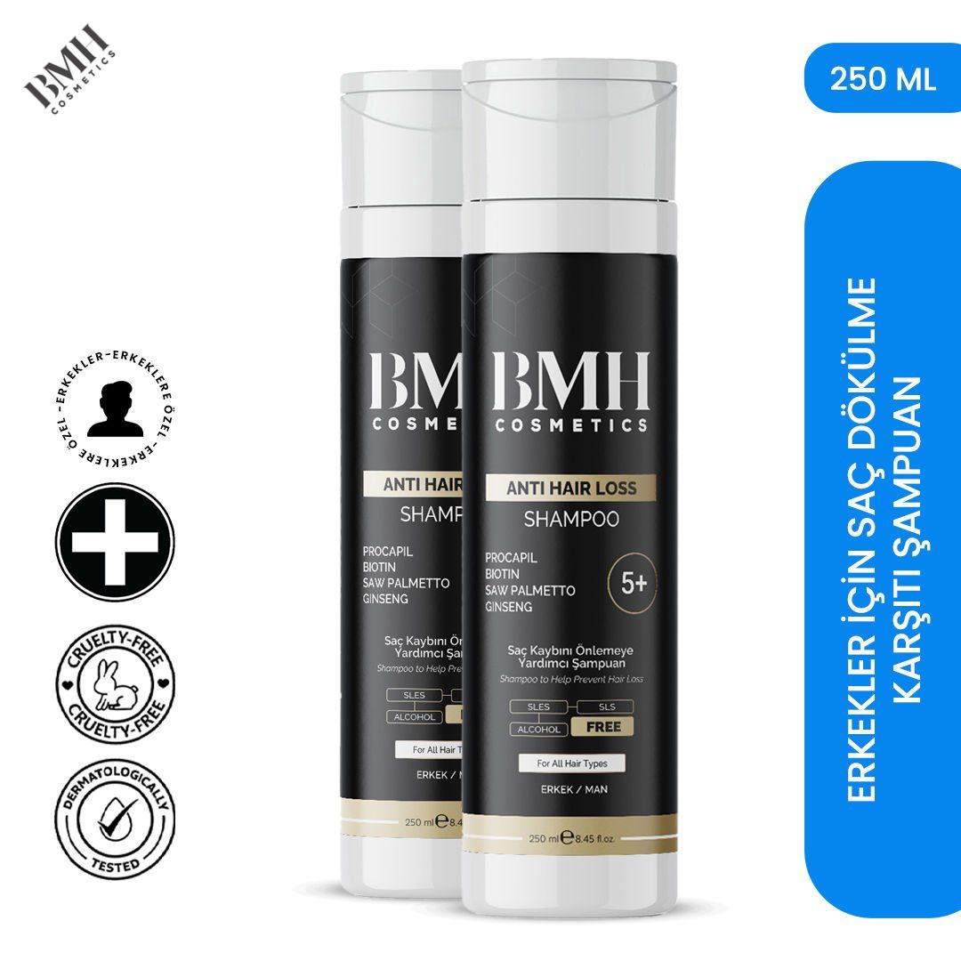 BMH5+ERKEK Saç Dökülme Karşıtı Şampuan X2 ADET(Kopya)